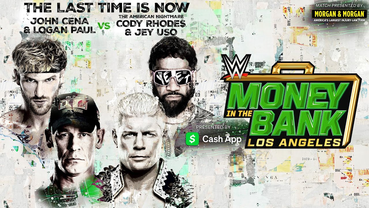 John Cena & Logan Paul vs. Cody Rhodes & Jey Uso: Money in the Bank 2025 Hype Package 12 hq720 4873