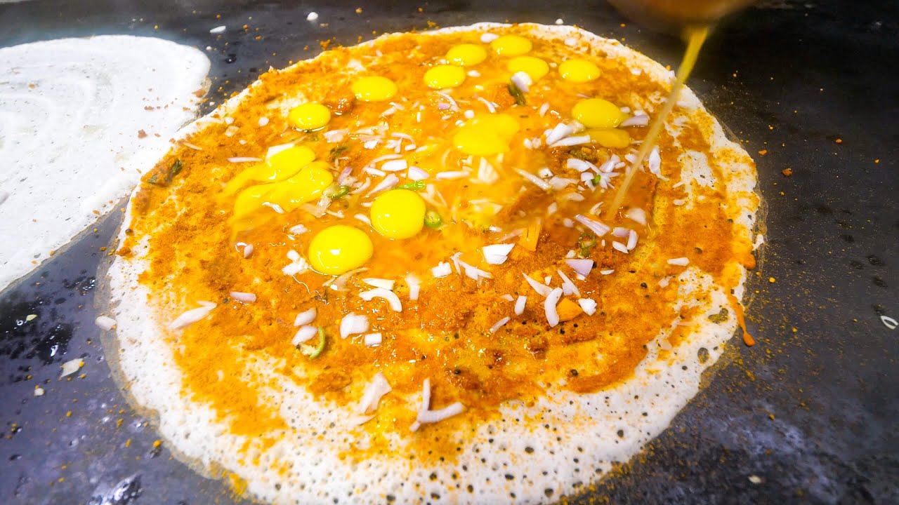 13 Quail Eggs Dosa!! Indian Street Food + Goli Soda in Kochi, India! 27 hq720 488