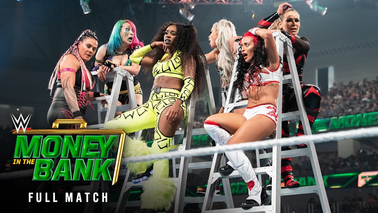 FULL MATCH: 2021 Women's Money in the Bank Ladder Match: Money in the Bank 2021 28 hq720 4938
