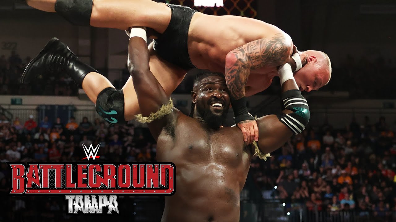 Oba Femi vs. Myles Borne | NXT Title Match: Battleground 2025 highlights 23 hq720 4995