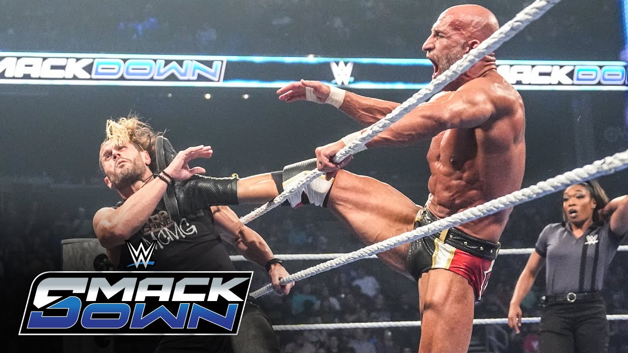 Tommaso Ciampa takes down Chris Sabin with Candice LeRae’s help: SmackDown highlights, May 23, 2025 24 hq720 5023
