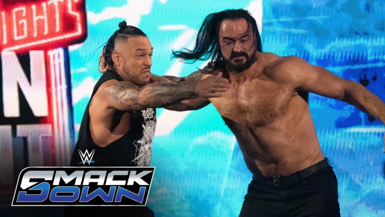 Damian Priest’s CHAOTIC brawl with Drew McIntyre: SmackDown highlights, May 23, 2025 hq720