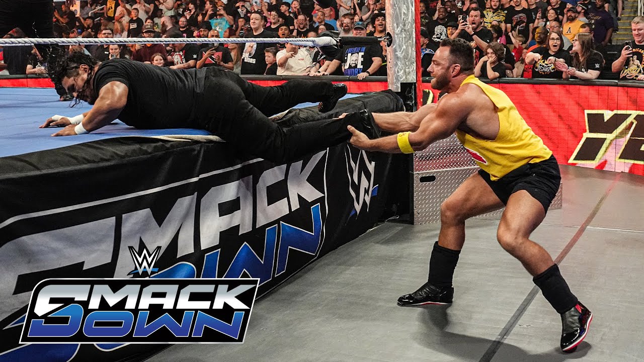 LA Knight ATTACKS JC Mateo as Jacob Fatu confronts Solo Sikoa: SmackDown highlights, May 16, 2025 24 hq720 5074