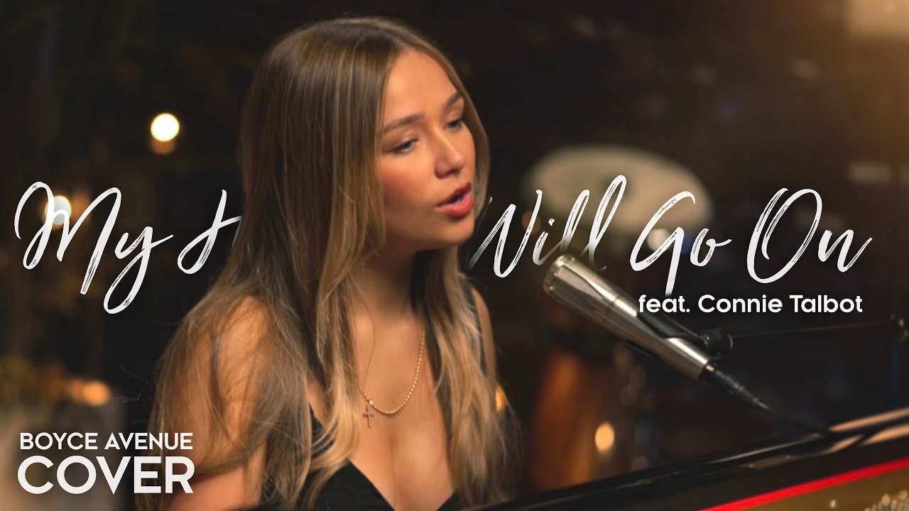 My Heart Will Go On - Celine Dion (Boyce Avenue ft. Connie Talbot piano acoustic cover)(Titanic) 22 hq720 5154