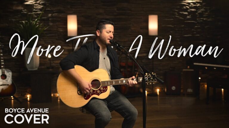 More Than A Woman - Bee Gees (Boyce Avenue acoustic cover)(Saturday Night Fever) on Spotify & Apple hq720