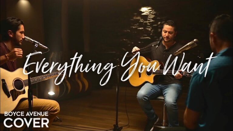 Everything You Want – Vertical Horizon (Boyce Avenue acoustic cover) on Spotify & Apple hq720