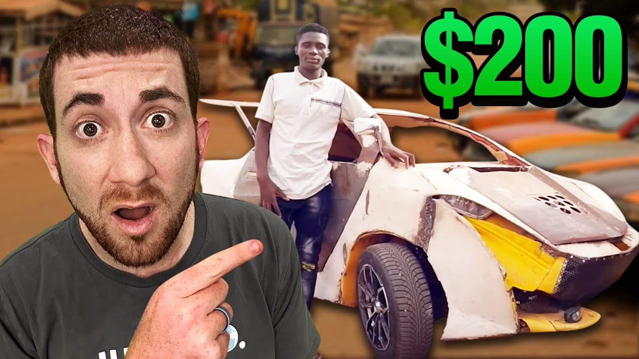 He Built This Car for $200 with Bare Hands (Ghana) 28 hq720 730