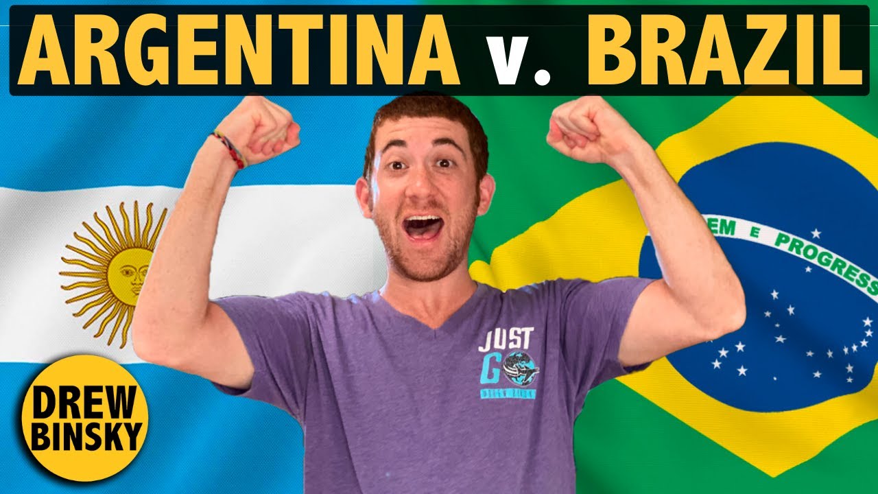 ARGENTINA vs. BRAZIL (Similarities & Differences) 22 hq720 836