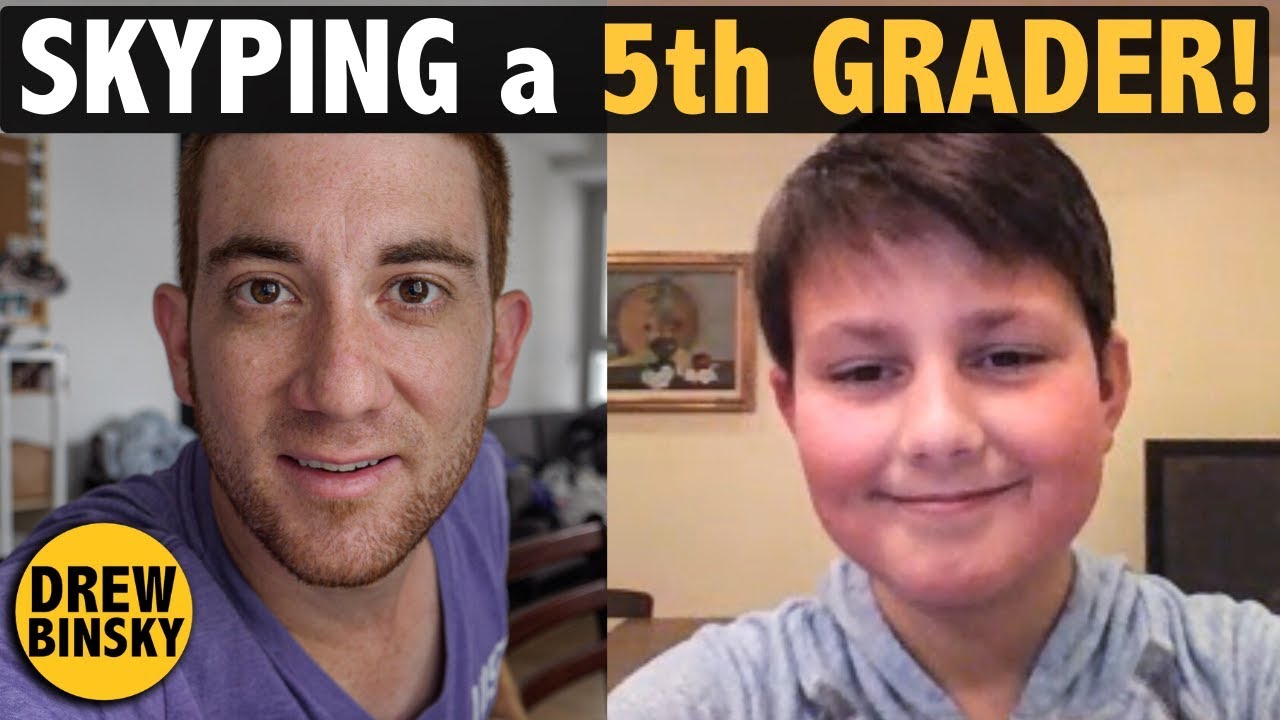 SKYPING a 5th GRADER! (travel talk) 26 hq720 873