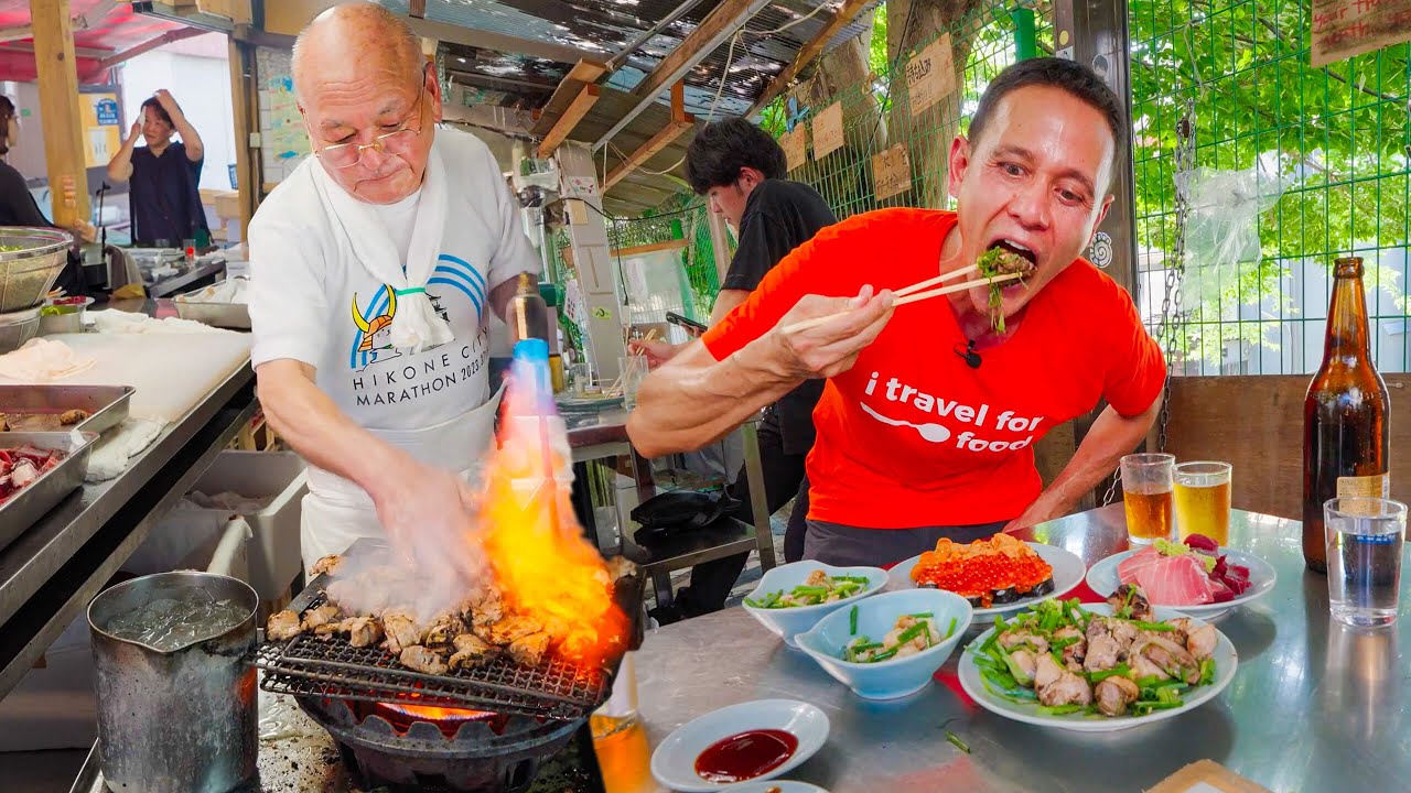 Japanese Street Food in Osaka!! KING OF TUNA + 5 Foods You Have to Try in Osaka, Japan! 24 hq720 91