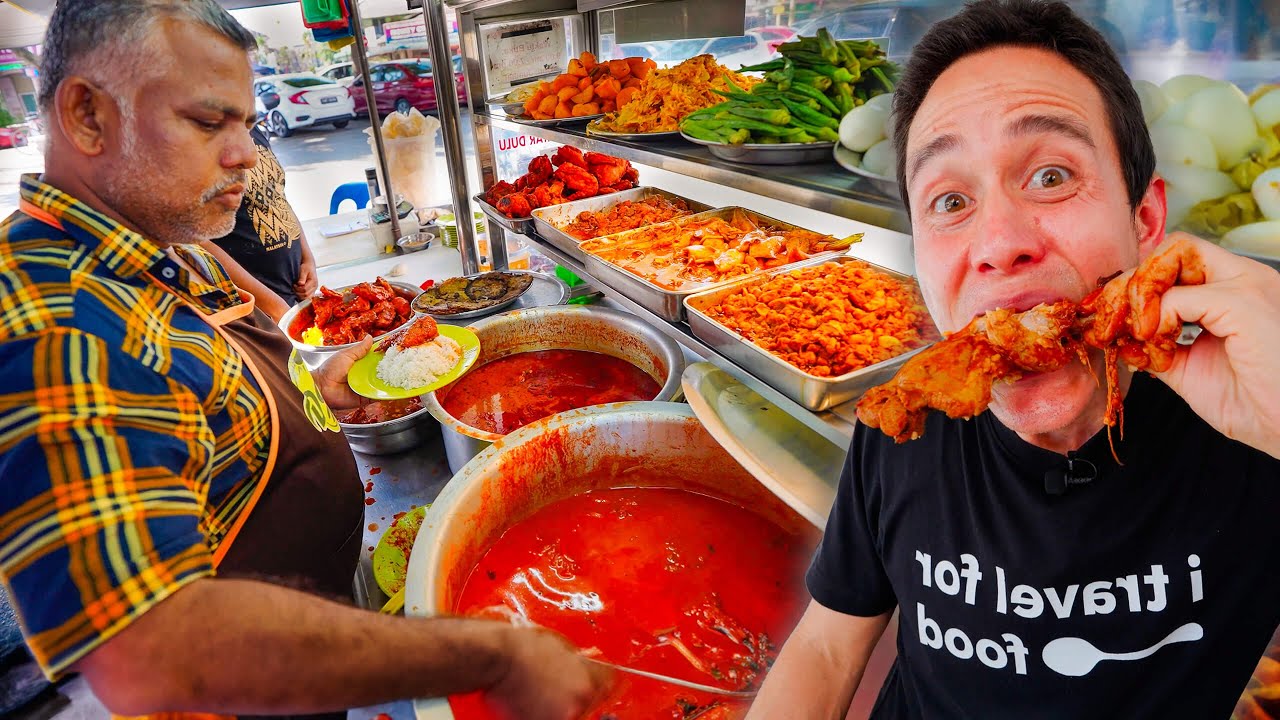 14 Hours Eating Best INDIAN STREET FOOD in Penang, Malaysia!! 29 hq720 96