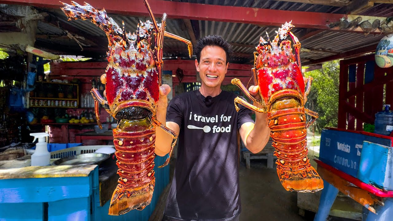 I Paid $165 for a Giant Caribbean Lobster!! 22 hq720