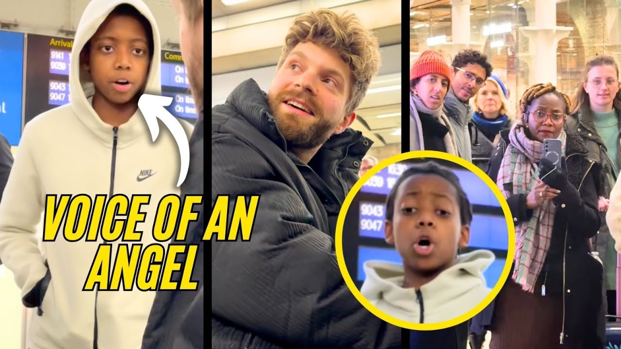This 15 year old boy shocked everyone at the train station  ❤️