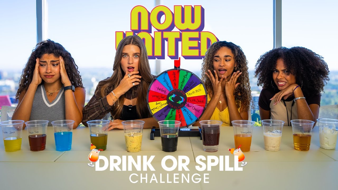 Now United Drink or Spill Challenge!  – This Week with Now United