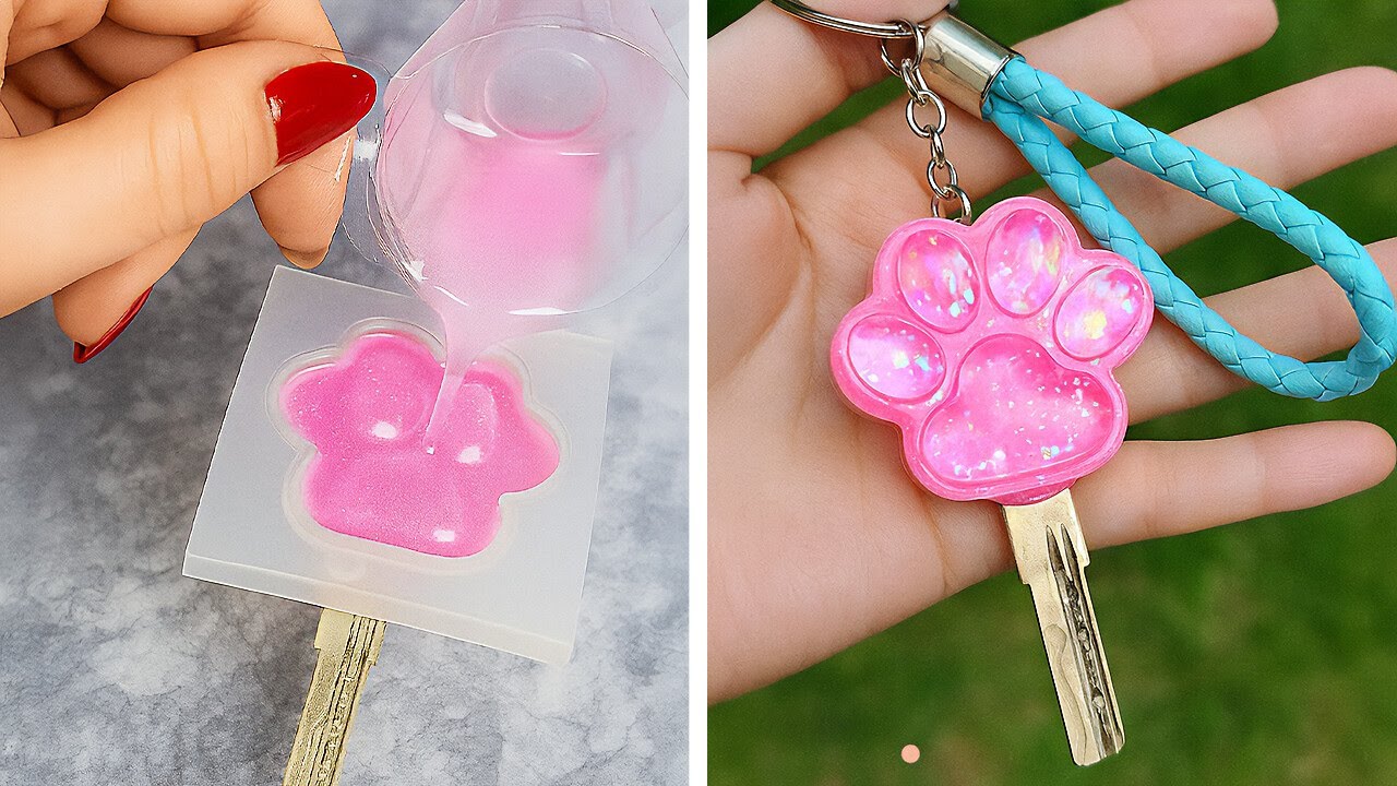 Epoxy Resin & Glue Gun Crafts   The COOLEST Accessories You Need!  ✨