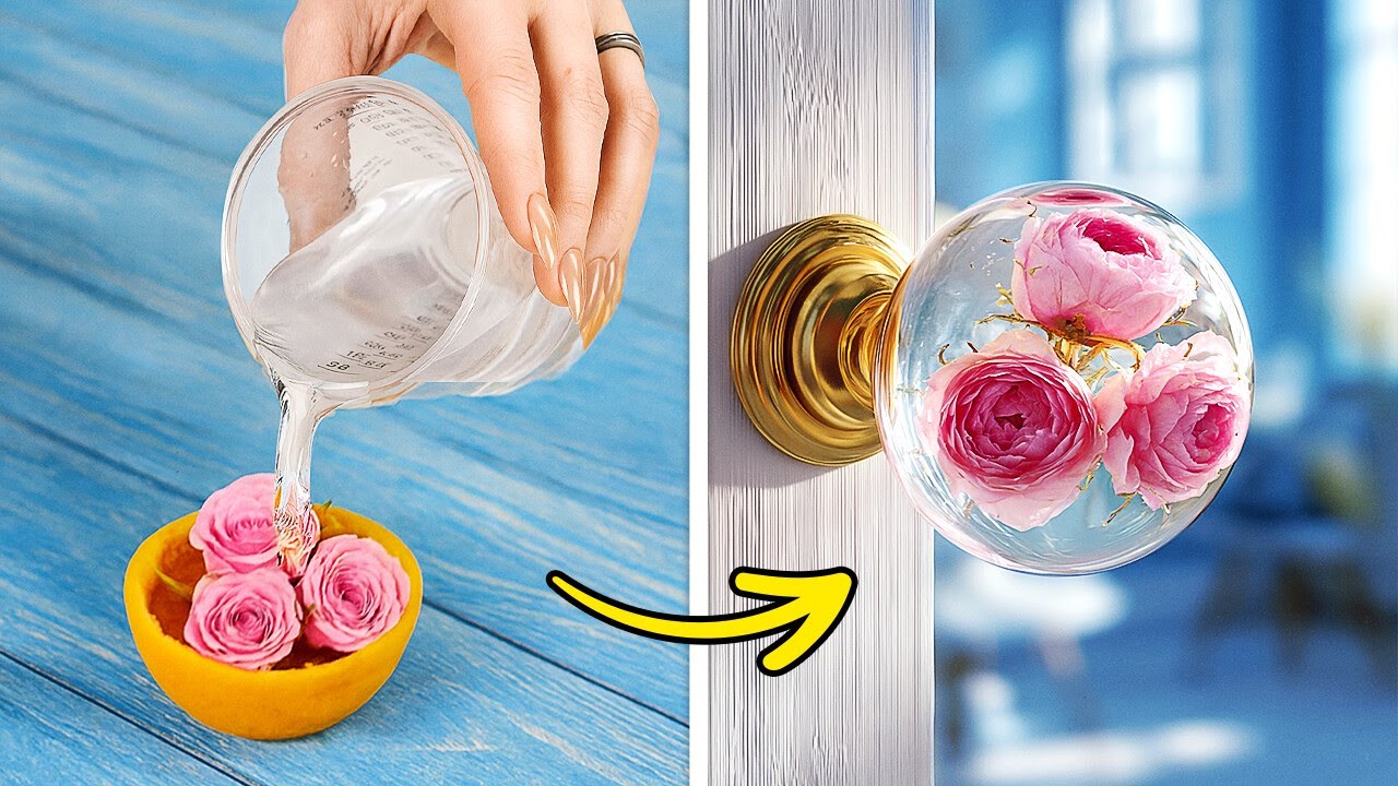 BEAUTIFUL DIY EPOXY RESIN ART! Creative Home Decor Crafts