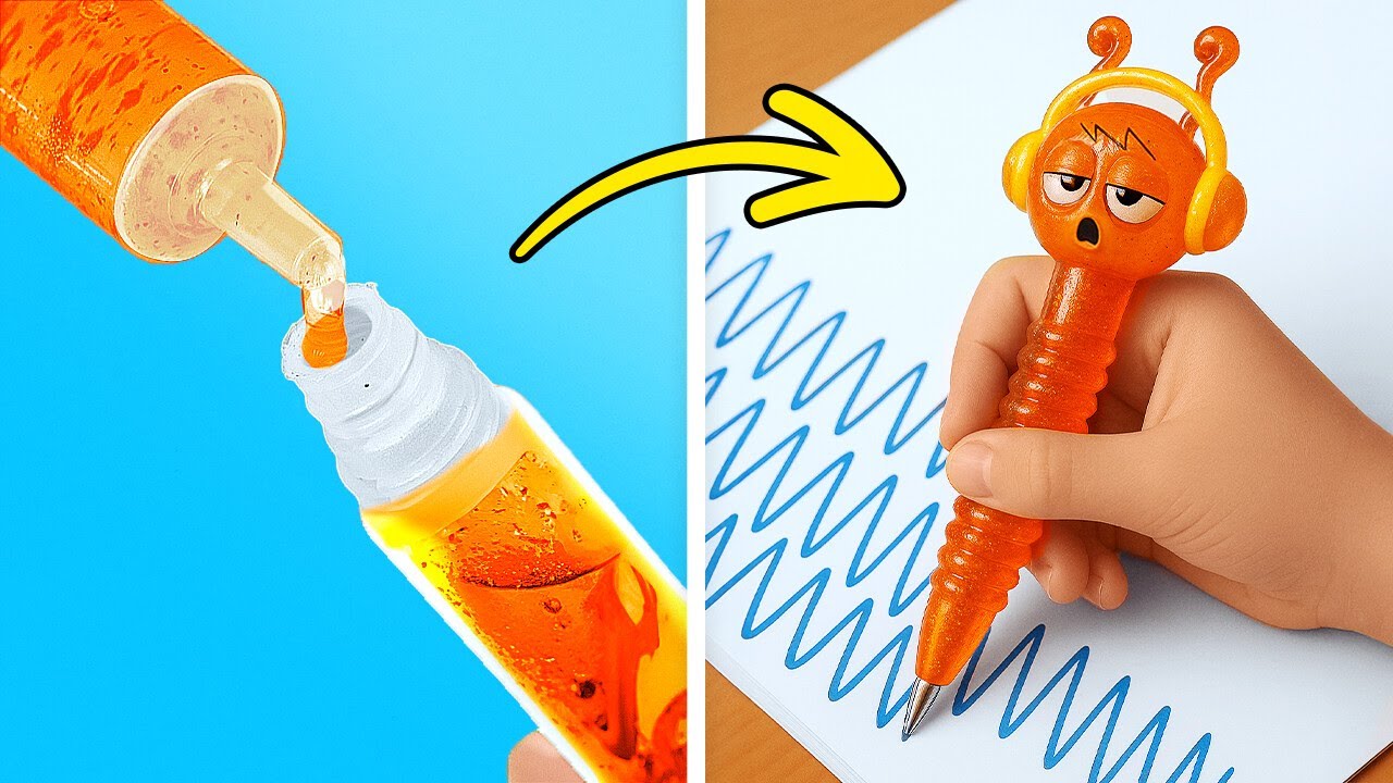 BRIGHT SCHOOL SUPPLIES YOU’LL WANT TO MAKE RIGHT NOW!  ️