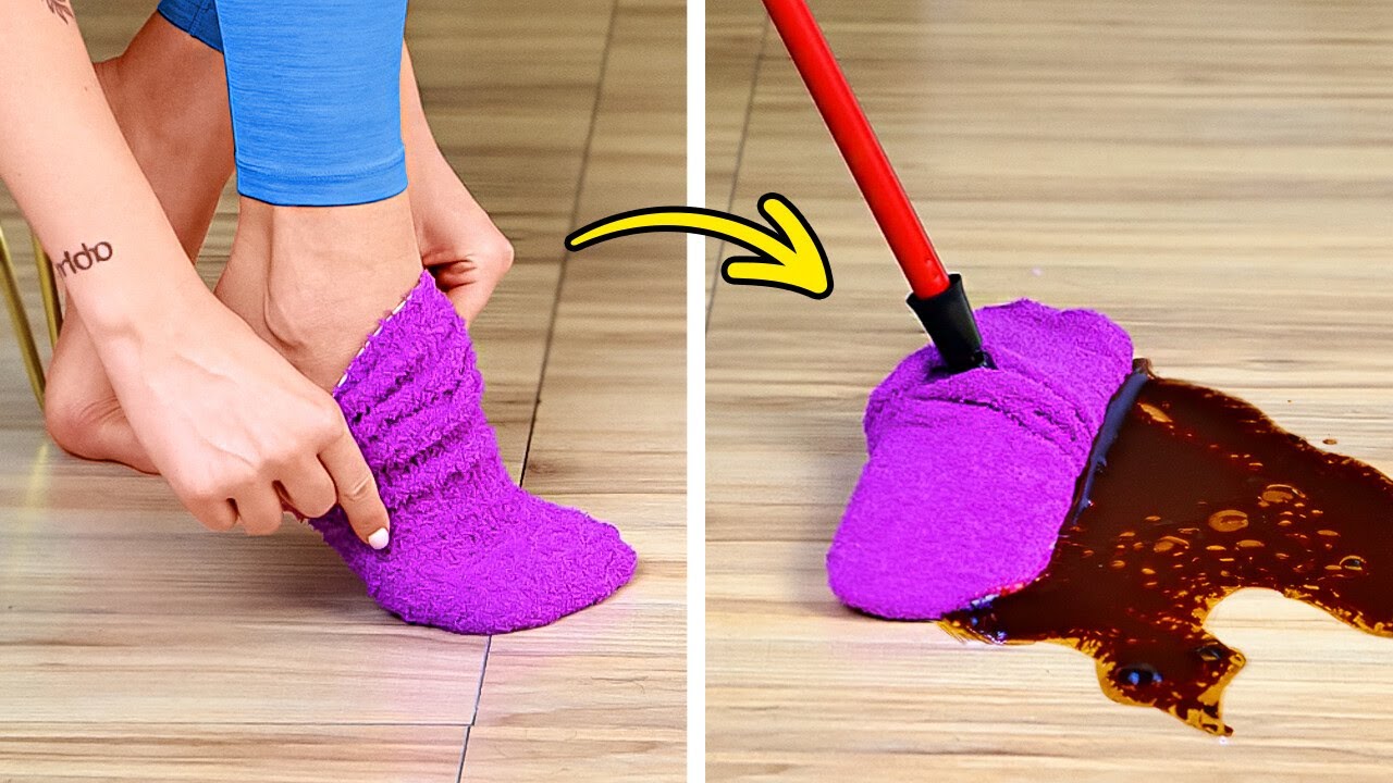 AMAZING CLEANING HACKS WITH EVERYDAY OBJECTS!