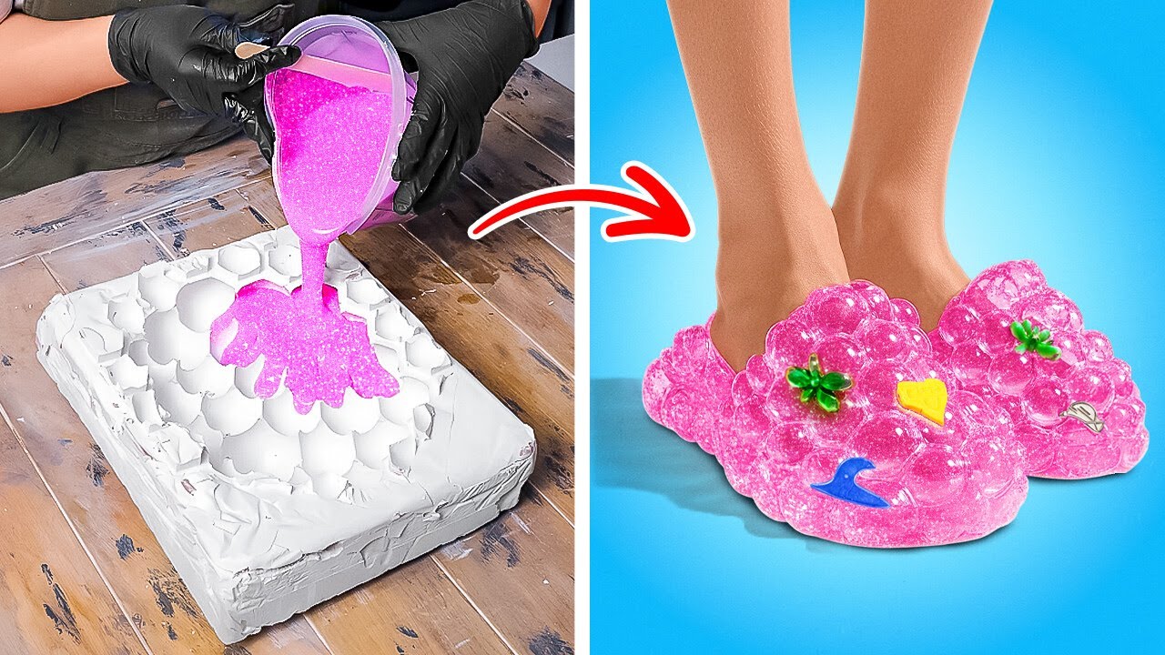 DIY SHOES ACCESSORIES YOU CAN MAKE FEET HACKS