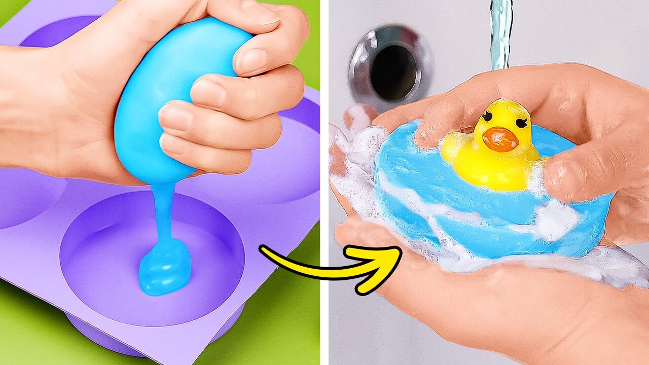 COOL SOAP HACKS   DIY SOAP CRAFTS YOU CAN MAKE AT HOME