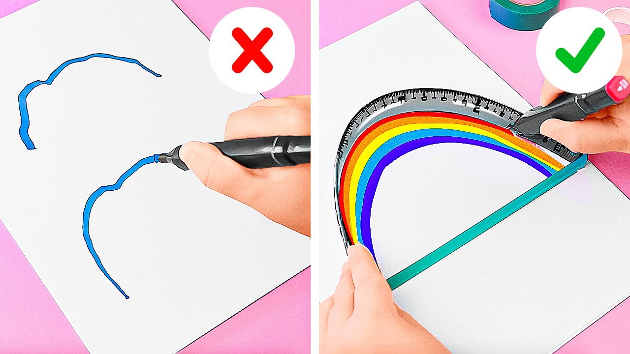 ✨ TOP 10 RAINBOW SCHOOL HACKS FOR A FUN LEARNING EXPERIENCE!
