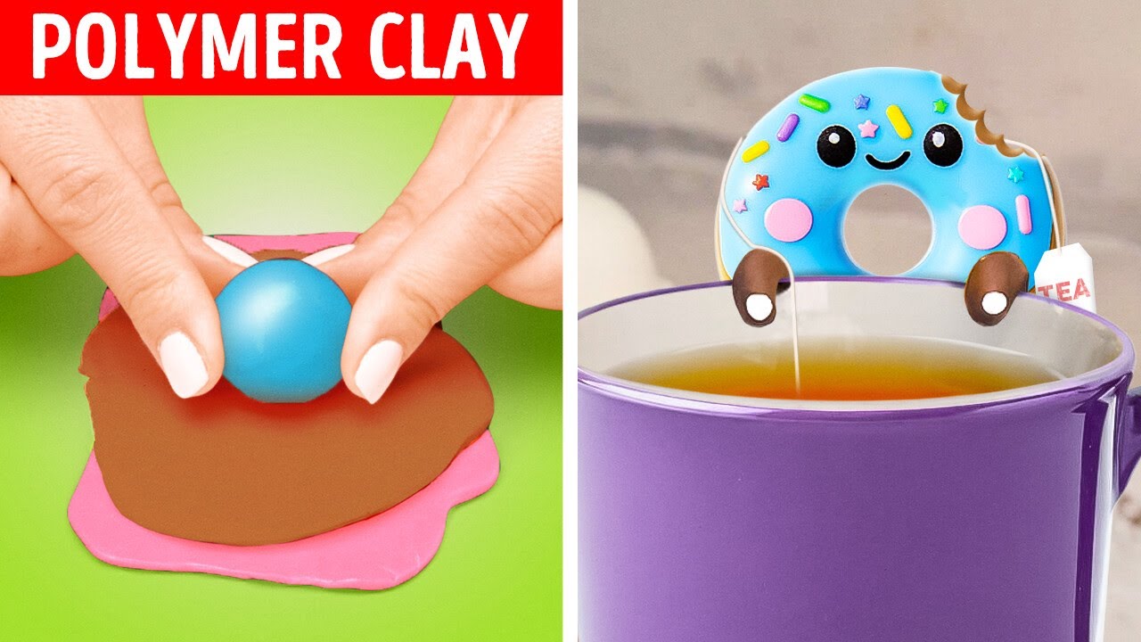 ADORABLE MINI CRAFTS   TINY DIYs WITH POLYMER CLAY