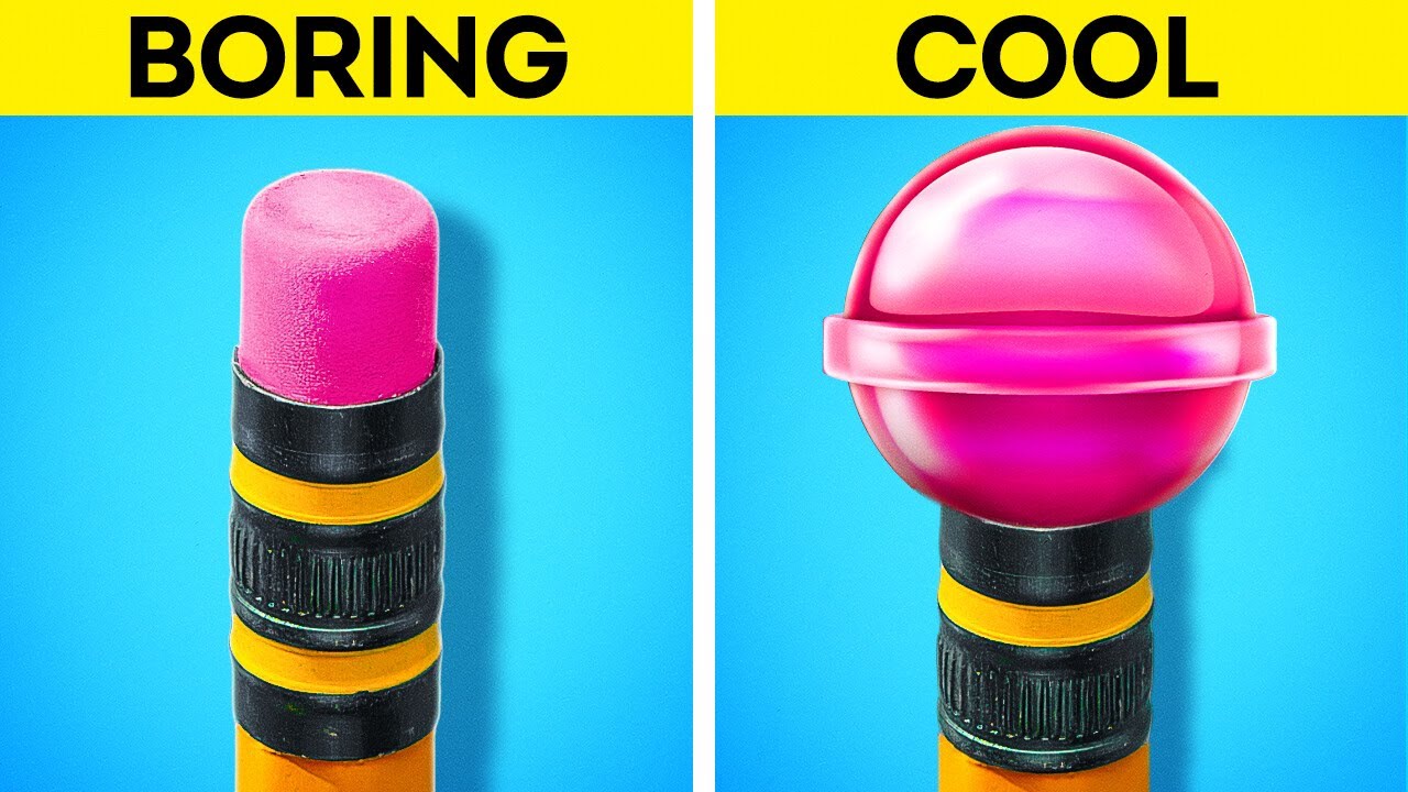 SNEAK CANDY AT SCHOOL LIKE A PRO + BRILLIANT SCHOOL HACKS!