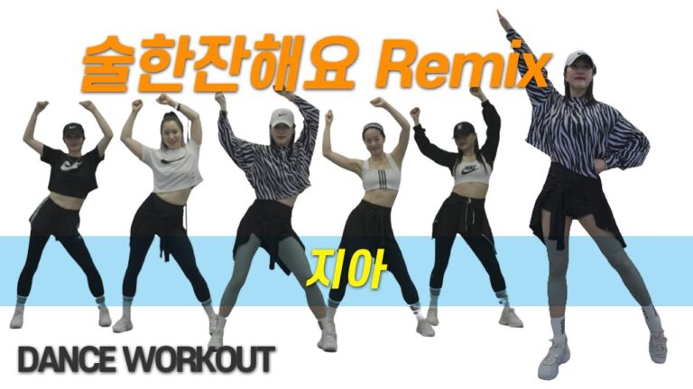 술한잔해요 Remix l 지아 l 몸풀이댄스 l 거울모드 Mirror Mode l 찐탑 hq720